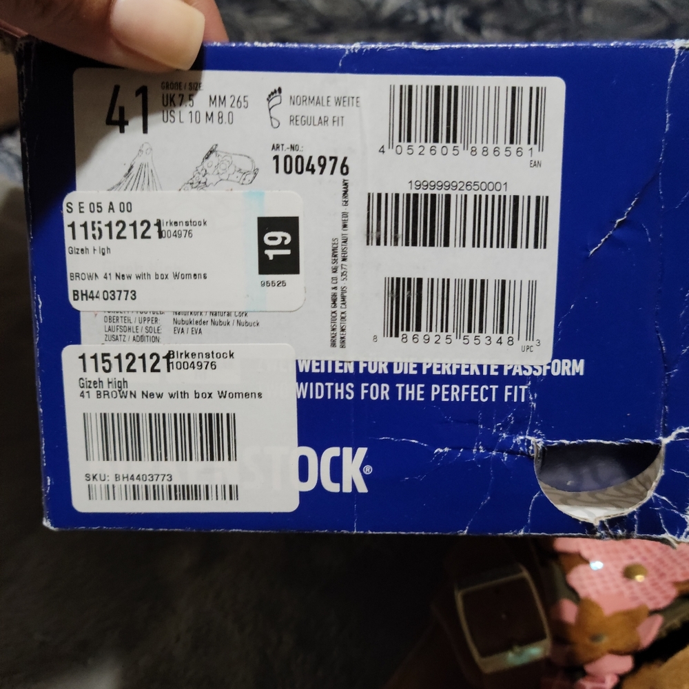 New with BOX Birkenstock